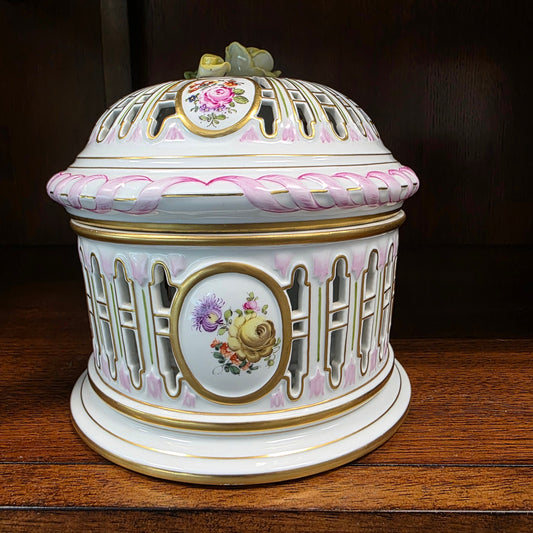 Biscuit Barrel Jar by Herend
