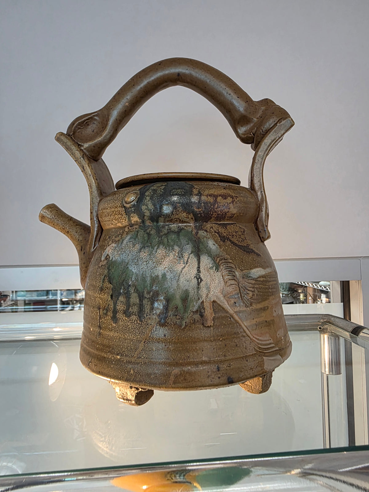 Ceramic Teapot Made by Curtis Hoard